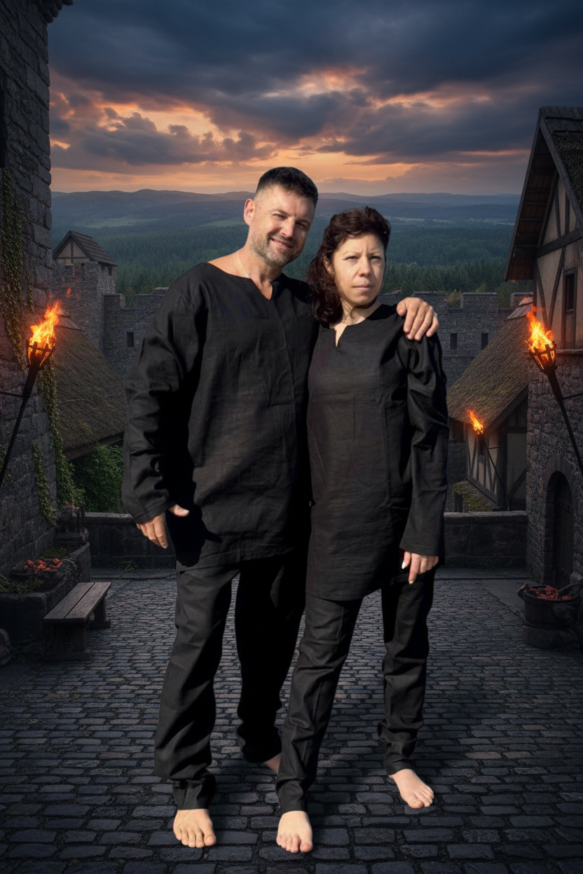 Warden of Eldwyn Medieval Linen Tunic