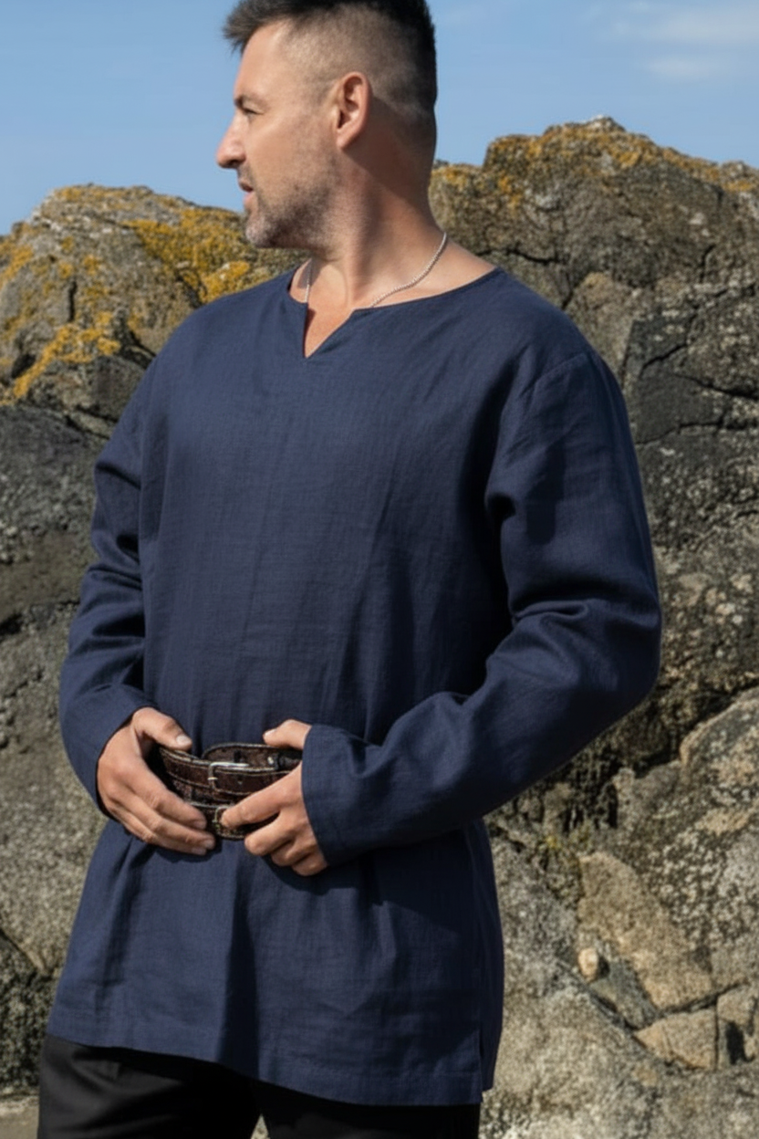 Warden of Eldwyn Medieval Linen Tunic